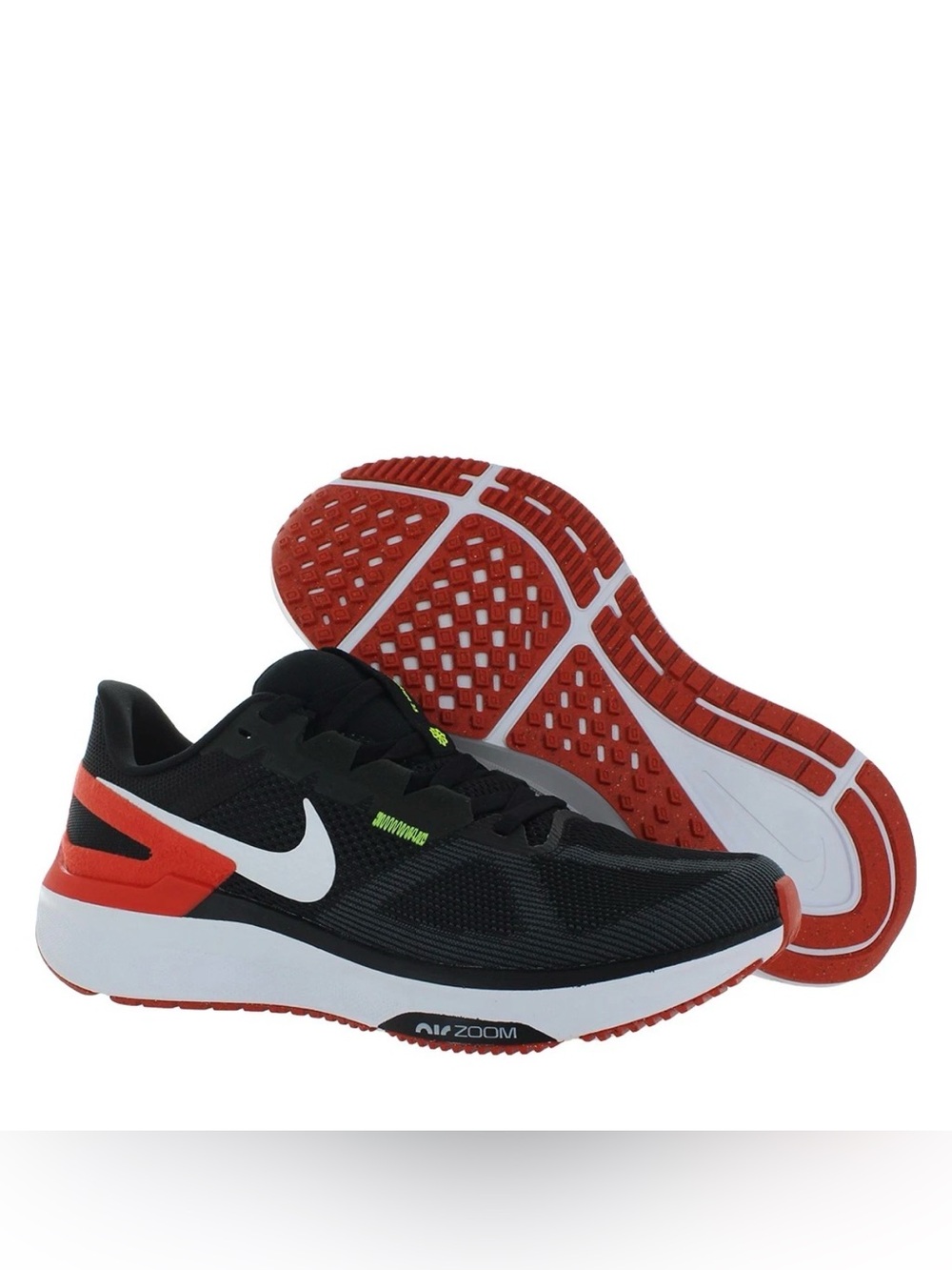 New Nike Air Zoom Men's Running Shoes - Black, White & Red